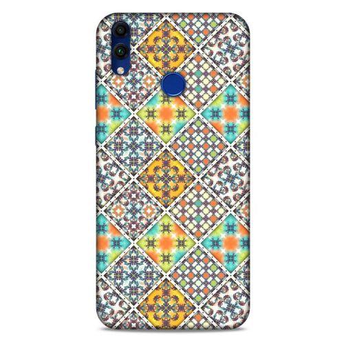 Ethnic Culture (50) Huawei Honor 8C Kılıf Silikon Kapak Desenli