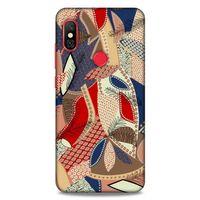 Lopard Xiaomi Mi A2 Lite Uyumlu Kılıf Soyut Sanat (41) Baskılı Tank Kılıf