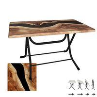 Dockers Klasik Katlanır Masa 70x120 cm - (Werzalit, Wermodin ve Allzalit Tabla) - Epoxy