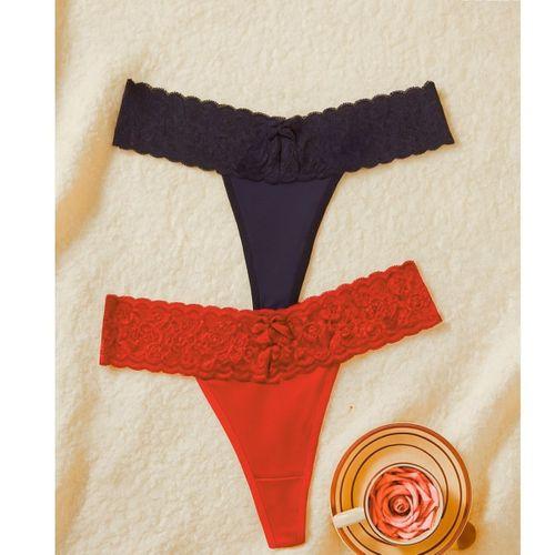 2’li Dantelli Seksi Tanga