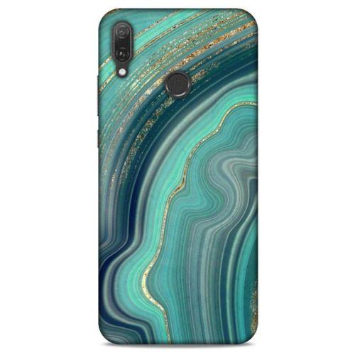 Huawei Y9 2019 Uyumlu Kılıf Yeşil Delisi (6) Silikon Kılıf Tropikal orman yeşili
