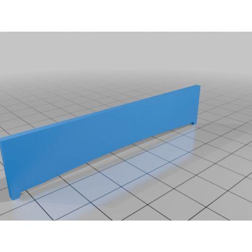 Model Demiryolu Yol Temizleme Aparatı – 3D Baskı Hobi Parçası (Bu ürün Sadece Plastik parçadır - Almadan Önce Soru Sorabilirsiniz)