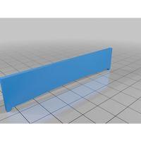 Model Demiryolu Yol Temizleme Aparatı – 3D Baskı Hobi Parçası (Bu ürün Sadece Plastik parçadır - Almadan Önce Soru Sorabilirsiniz)