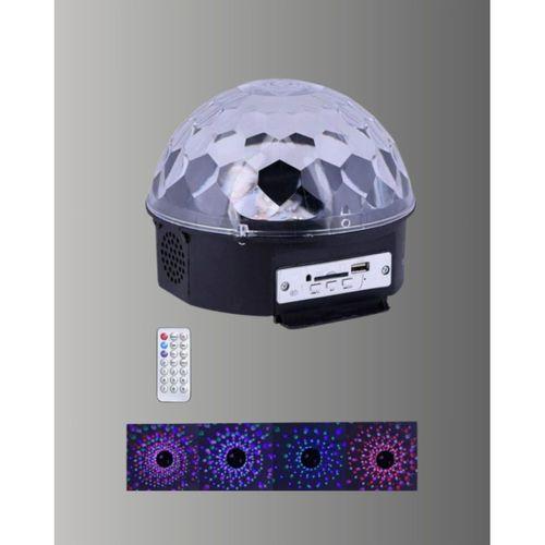 Taşınabilir Rgb Disko Topu Bluetooth Ve Uzaktan Kumanda Özellikli