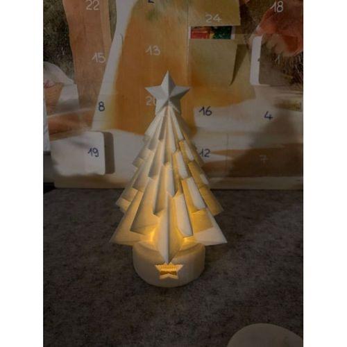 Noel Ağacı Dekorasyonu LED Mum Kapağı - Noel Işığı - 5142770