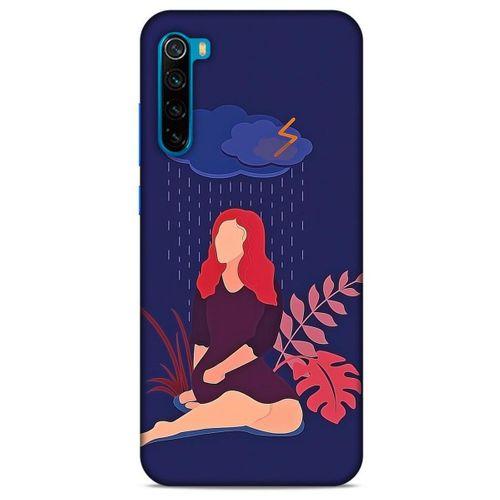 Xiaomi Redmi Note 8T Kılıf Depresyon (4) Koruma Kılıfı Açık Kahverengi