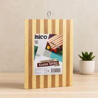 Bambu Kesme Tahtası 18x28x1.3 cm (Metal Kulplu)