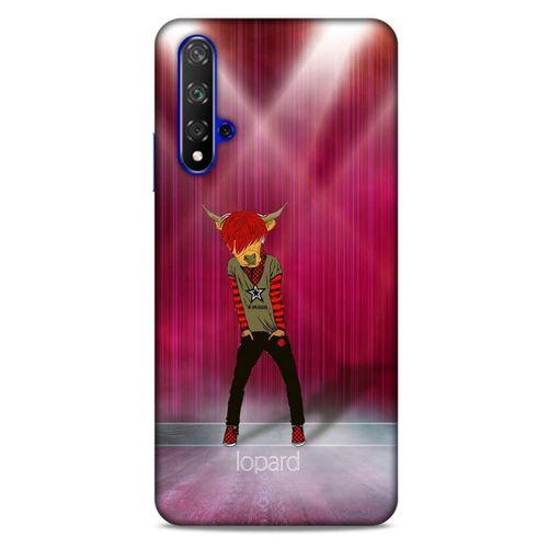 Huawei P Smart S Y8P Kılıf FunnyMaX (27) Tasarımlı Kılıf Fuşya