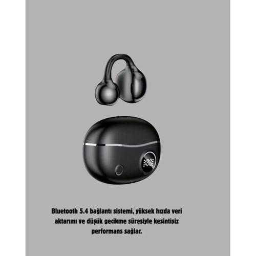 Kablosuz Açık Kulak Kulaklık Bluetooth 5.4 Type-c Hızlı Şarj 30 Saat