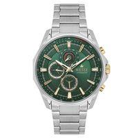 Wesse WWG403604 Quartz Çelik Gri Yeşil Kadran 42 mm Erkek Kol Saati