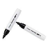 PILOT PİNTOR (M) YUVARLAK UÇ SİYAH ( İki Adet )