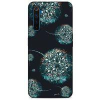 Y.Liva-2021 Özel Seri Siyah Soyut-167 Oppo Realme 6 Pro Kılıf Silikon Kapak