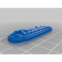 Kişiselleştirilmiş Çok Satırlı Etiket veya Anahtarlık (Bu ürün Sadece Plastik parçadır - Almadan Önce Soru Sorabilirsiniz)