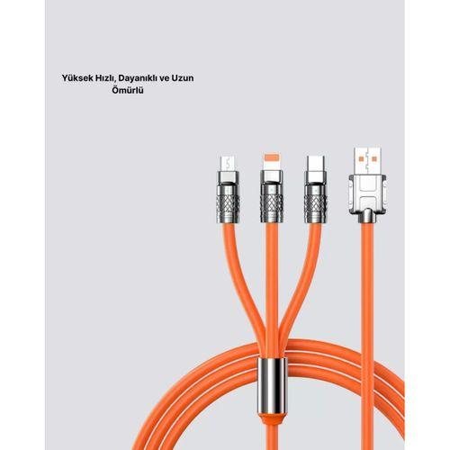 Dayanıklı Hızlı Şarj Kablosu – Esnek, Kırılmaz Ve Yüksek Hızlı Veri Aktarım Destekli