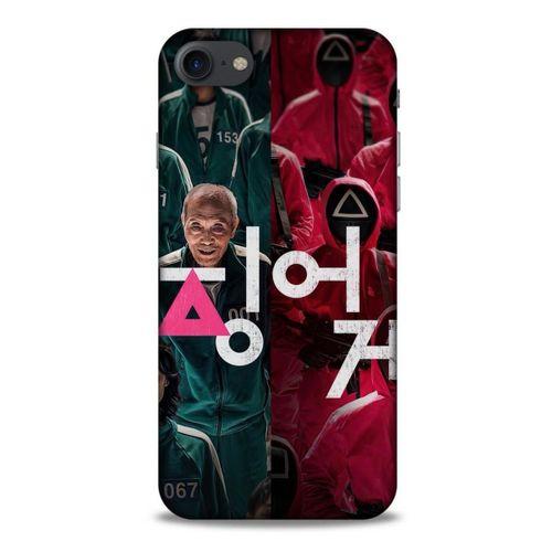 Apple Iphone 8 Uyumlu Kılıf Squid Game (1) Kılıfı Kyu-Bok