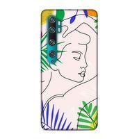 Xiaomi Mi Note 10 Uyumlu Kılıf Face'X 8 Baskılı Kılıf Çizim Kadın