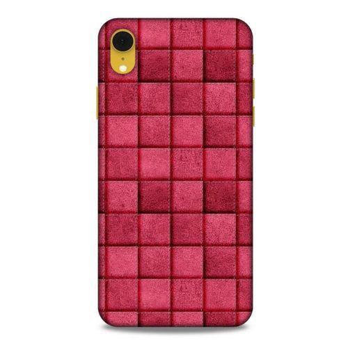 Apple iPhone XR Kılıf Patchwork (29) Arka Koruma Kılıfı Pembe