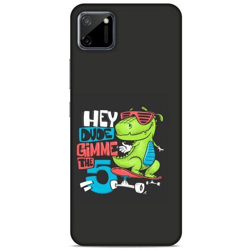 Animax Kaykaylı Dinozor Oppo Realme C11 Kılıf Desenli Silikon