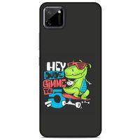 Animax Kaykaylı Dinozor Oppo Realme C11 Kılıf Desenli Silikon