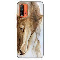 Lopard Xiaomi Redmi Note 9 4g Uyumlu Kılıf Y.Liva-2020 Seri Huzurlu At Silicone Case