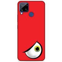 Emojix (90) Oppo Realme C15 Kılıf Silikon Kapak Desenli