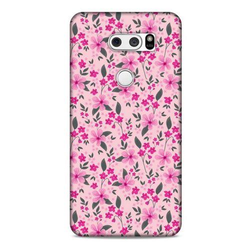 LG K50S Uyumlu Kılıf Pembe Delisi (4) Koruma Kılıfı Çiçekli