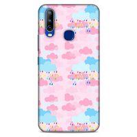 General Mobile GM 10 Kılıf Pastel Renkler (49) Ultra Silikon Kılıf Şeker Pembe Mavi