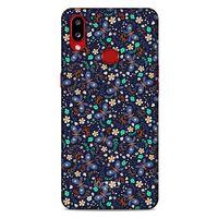 Samsung Galaxy A10s Kılıf Kelebek Etkisi (8) Baskılı Kılıf Turkuaz Beyaz