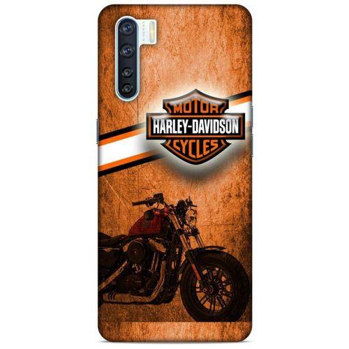 Oppo A91 Uyumlu Kılıf Motorsiklet (20) Koruyucu Kılıf İskelet