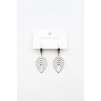 Sedef Yaprak Küpe - Gümüş