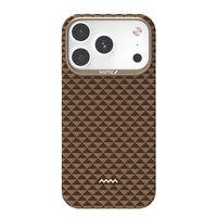 Apple iPhone 17 Pro Max Kılıf M-safe Şarj Özellikli Raptic Aramid Skin Origin Serisi Karbon Kapak