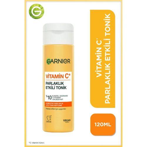 Vitamin C Parlaklık Etkili Canlandırıcı Tonik Gliserin, Niasinamid, Salisilik Asit 120 ML