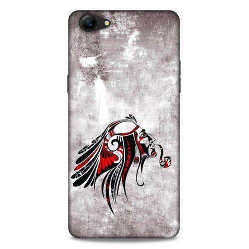 Lopard Oppo A79 Uyumlu Kılıf Tattoo's (43) Thin Fit Kılıf Pipolu Kızılderili