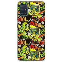 Graffitix (28) Desenli Silikon Kapak Samsung Galaxy A51 Kılıf