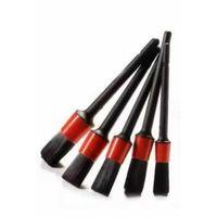 5 Adet Oto Detaylı Temizleyici Araç İçi Temizlik Fırça Seti Koltuk Döşeme Kapı Toz Alma Fırçası