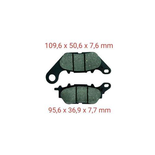 YAMAHA Ybr Uyumlu Ön Fren Disk Balatası (2009-....) Fa464 İthal