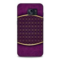 Samsung Galaxy S7 Edge Uyumlu Kılıf Mor Delisi (8) Baskılı Kılıf Yerel