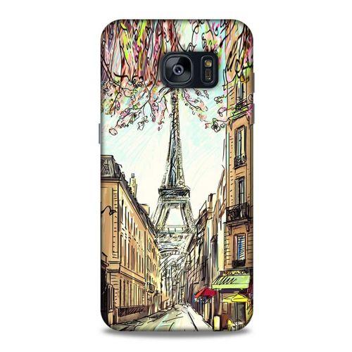 Cityx (31) Samsung Galaxy S7 Edge Kılıf Silikon Kapak Desenli