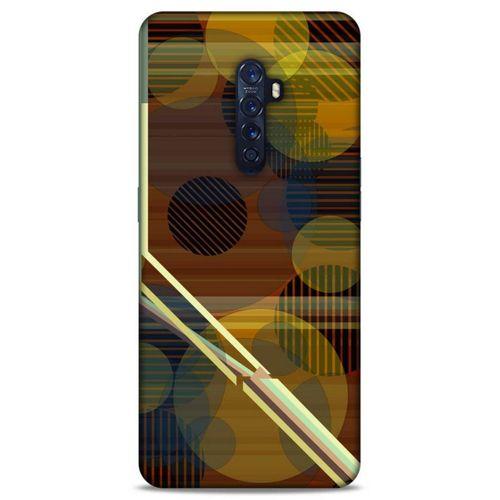 Lopard Oppo Reno 2 Uyumlu Kılıf Soyut Sanat (45) Baskılı Liquid Air Kılıf