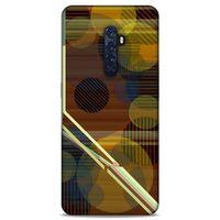 Lopard Oppo Reno 2 Uyumlu Kılıf Soyut Sanat (45) Baskılı Liquid Air Kılıf