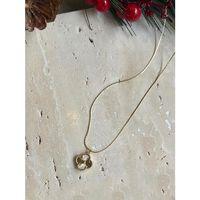 Xuping Vc Yonca Kolye - Altın