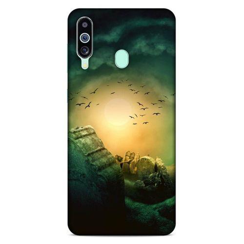 Lopard Samsung Galaxy M40 Uyumlu Kılıf Manipülasyon ☻ (12) Koruyucu Silikon Desenli