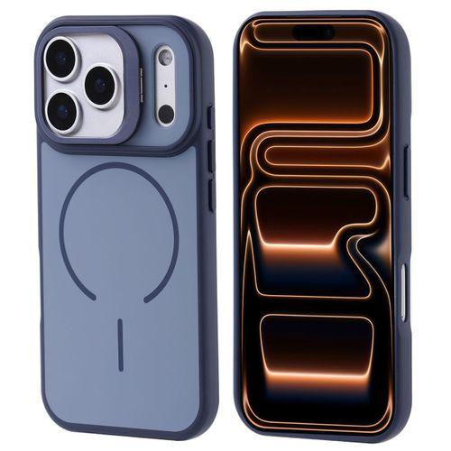 Apple iPhone 17 Pro Max Kılıf M-safe Şarj Özellikli Kamera Standlı Zore Notron Kapak