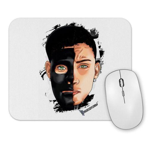 Metade Mascara Metade Rosto Brunıncdr Mouse Pad.jpg