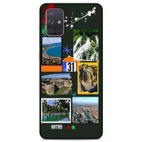 Lopard Samsung Galaxy A71 Uyumlu Kılıf Şehirli ※ (31) Hatay TPU Kılıf