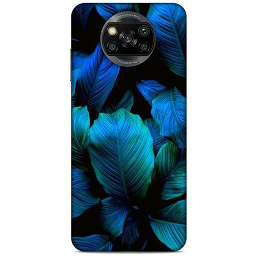 Lopard Xiaomi Redmi Poco X3 Uyumlu Kılıf Bahar (7) Telefon Kılıfı Okyanus Mavi