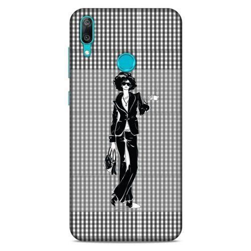 Sokak Modası 46 Huawei Y7 Prime 2019 Kılıf Desenli Silikon