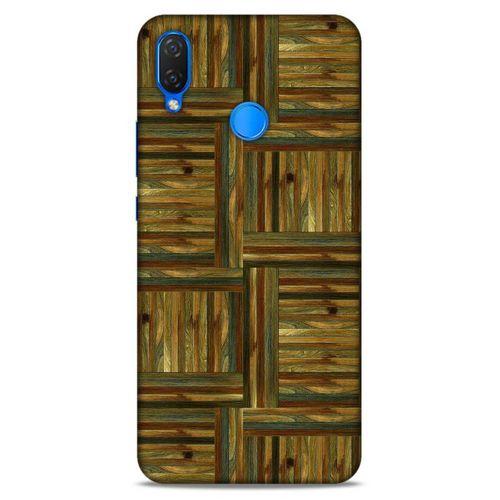 Lopard Huawei Psmart 2019 Uyumlu Kılıf Wood'X (47) Crystal Flex Kılıf Baskılı