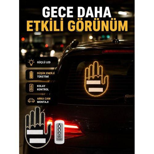 A Kalite Uzaktan Kumandalı Led Park Uyarı Işığı El Figürlü Model
