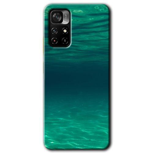 Redmi Note 11T Kılıf HD Desen Baskılı Arka Kapak - Derin Deniz